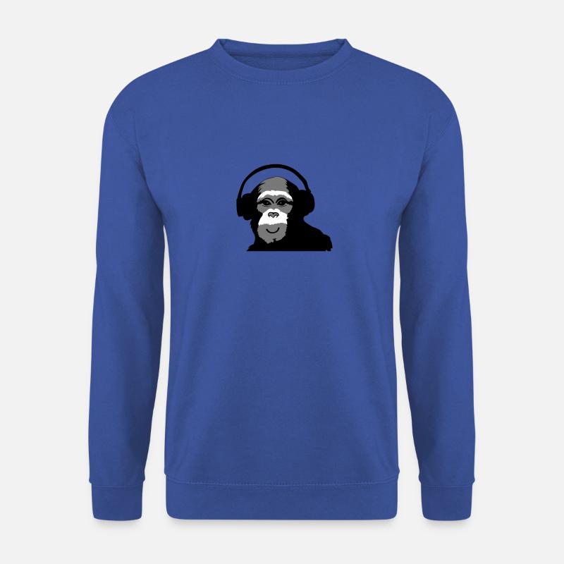 monkey smile - Unisex Sweatshirt - royal blue