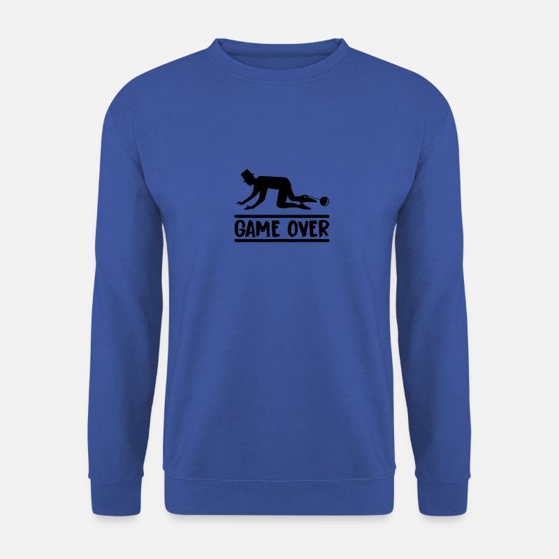 braeutigam game over 02 - Unisex Sweatshirt - royal blue