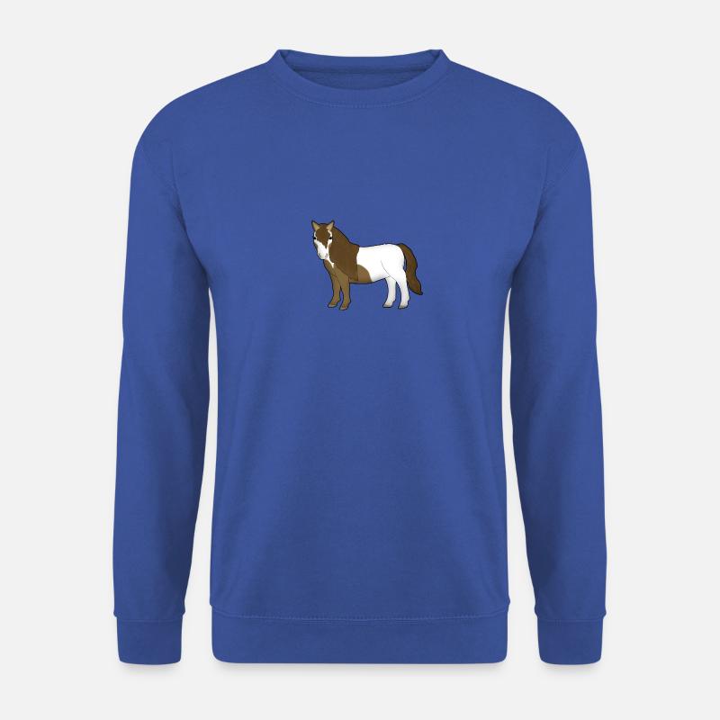 Shetlandpony 2 - Unisex Pullover - Royalblau
