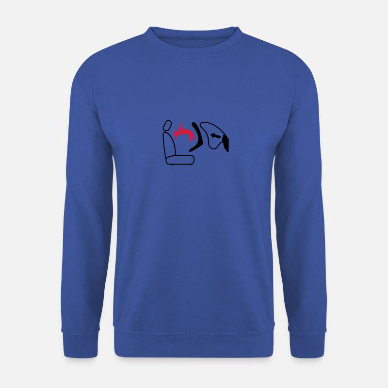 Airbag Kindersitz - Unisex Pullover - Royalblau
