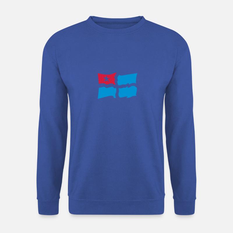 kriti - Unisex Pullover - Royalblau