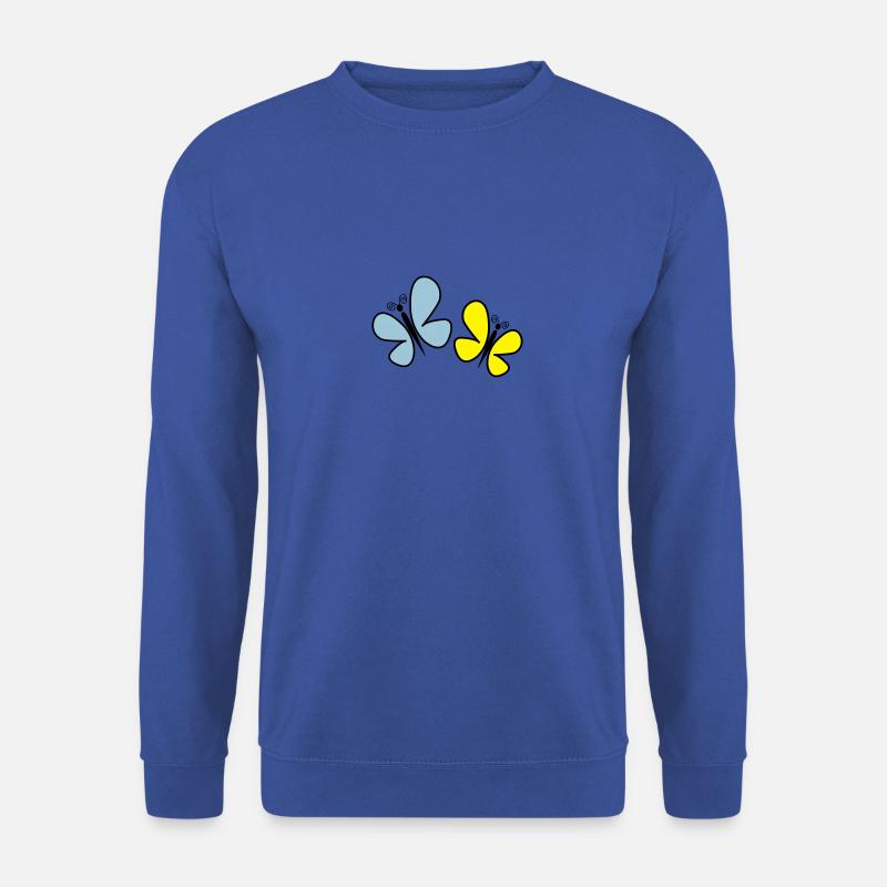 butterflies 02 - Unisex Sweatshirt - royal blue