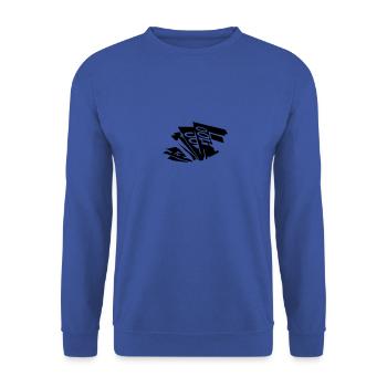 ticket package poker - Unisex Sweatshirt - royal blue - Front - Alina (178cm) & Michal (187cm)
