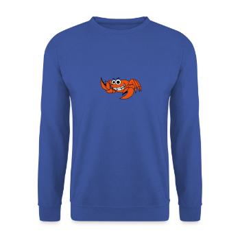 Cancer 02 - Sweat-shirt Unisexe - bleu royal - Devant - Alina (178cm) & Michal (187cm)