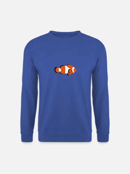 Clownsfisch Vektor - Unisex Pullover - Royalblau