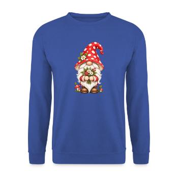 Süße Zwerge unter den Gnomen - Unisex Pullover - Royalblau - Vorne - Alina (178cm) & Michal (187cm)
