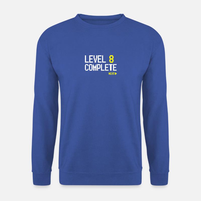 Level 8 Complete Next - Unisex Sweatshirt - royal blue