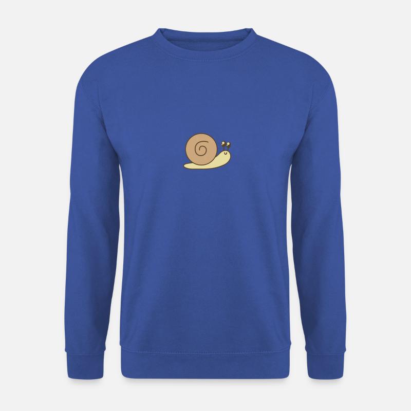 Schnecke - Unisex Pullover - Royalblau