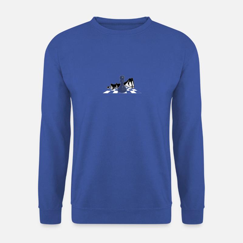 Echecs - Pièce d'échecs - Sweat-shirt Unisexe - bleu royal