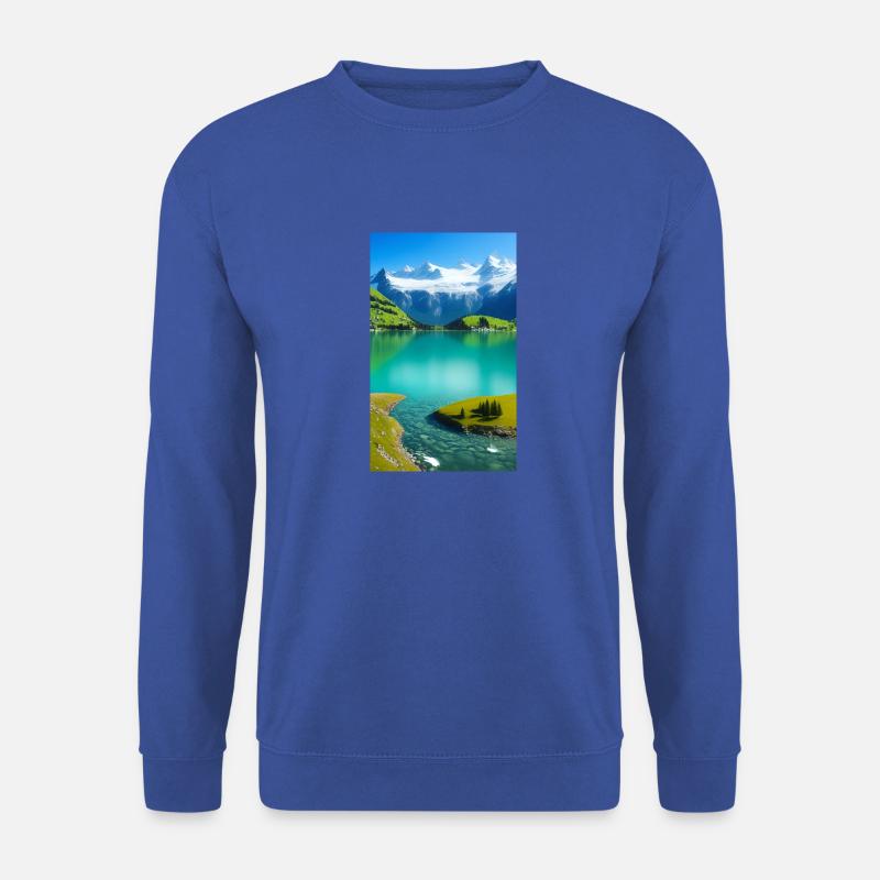 Bergsee - Unisex Pullover - Royalblau