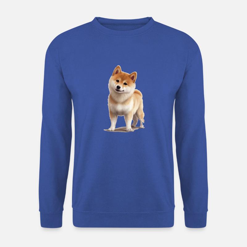 Shiba Inu Hund Geschenk - Unisex Pullover - Royalblau