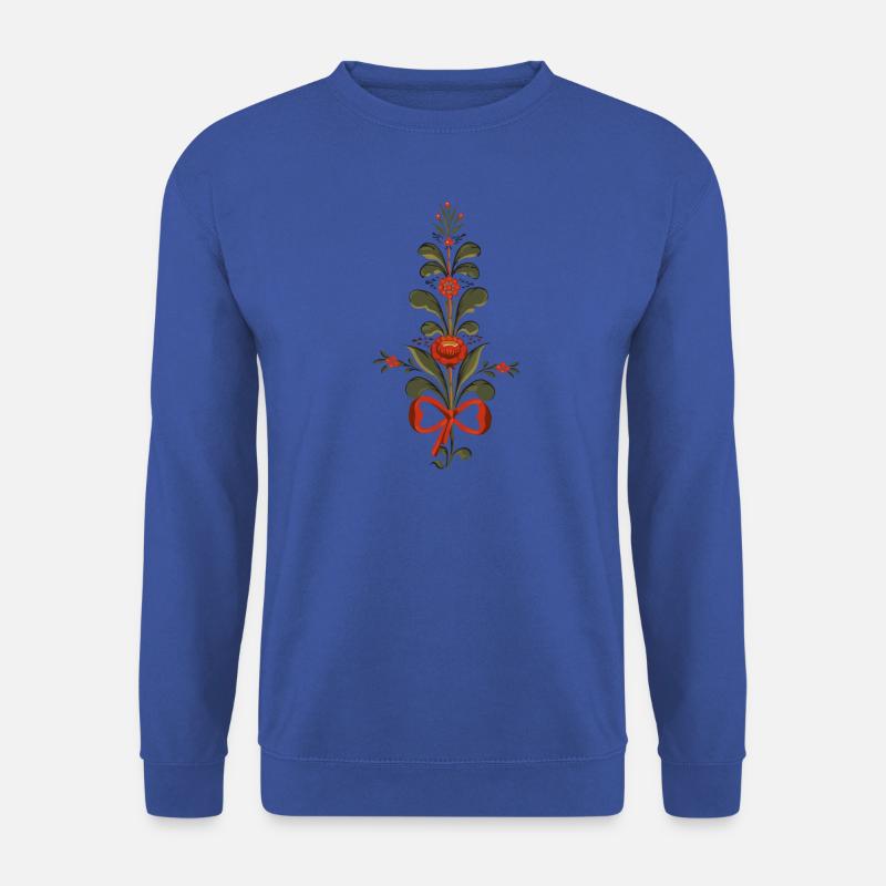 Strauß aus Dalarna - Unisex Pullover - Royalblau