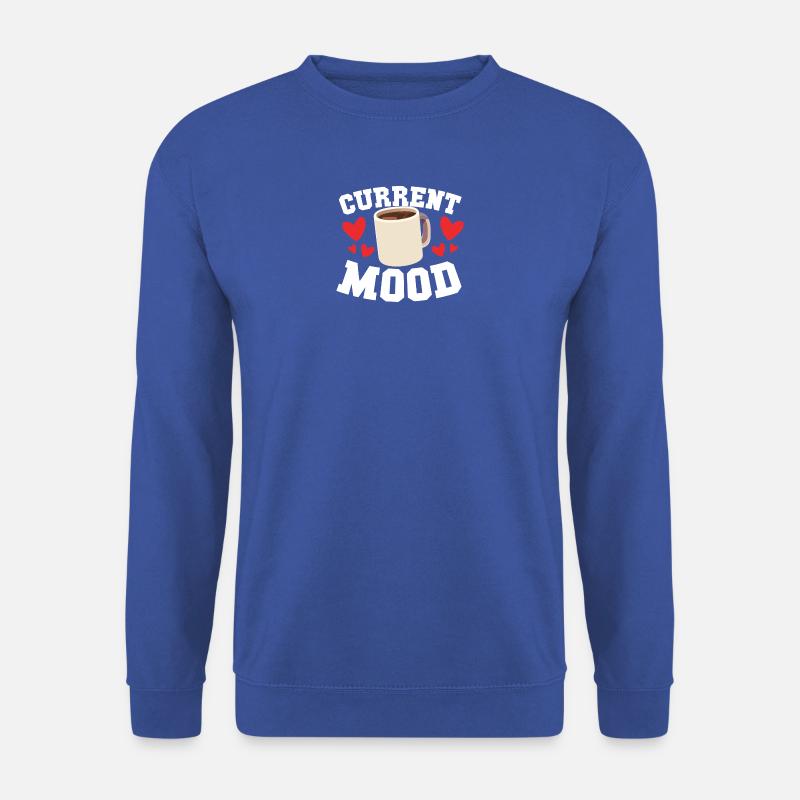 95 current mood coffee - Unisex Pullover - Royalblau