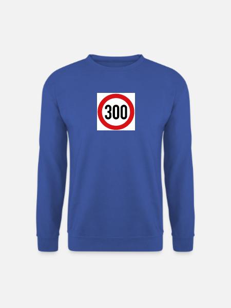 Kreis 300 Schild Design - Unisex Pullover - Royalblau