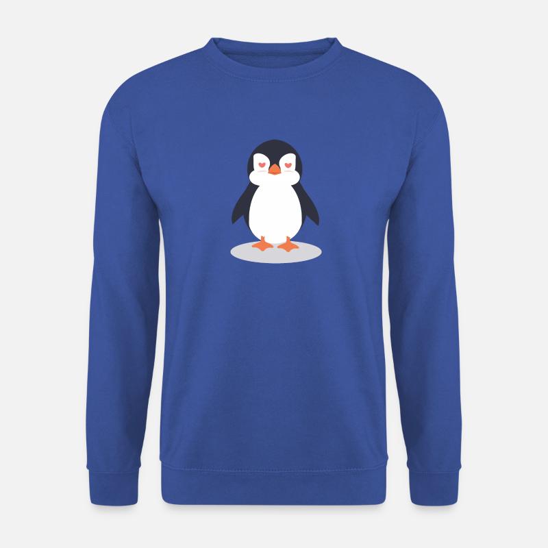Pinguin - Unisex Pullover - Royalblau