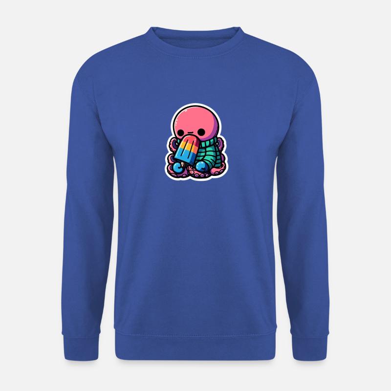 Popsicle octopus - Unisex Pullover - Royalblau