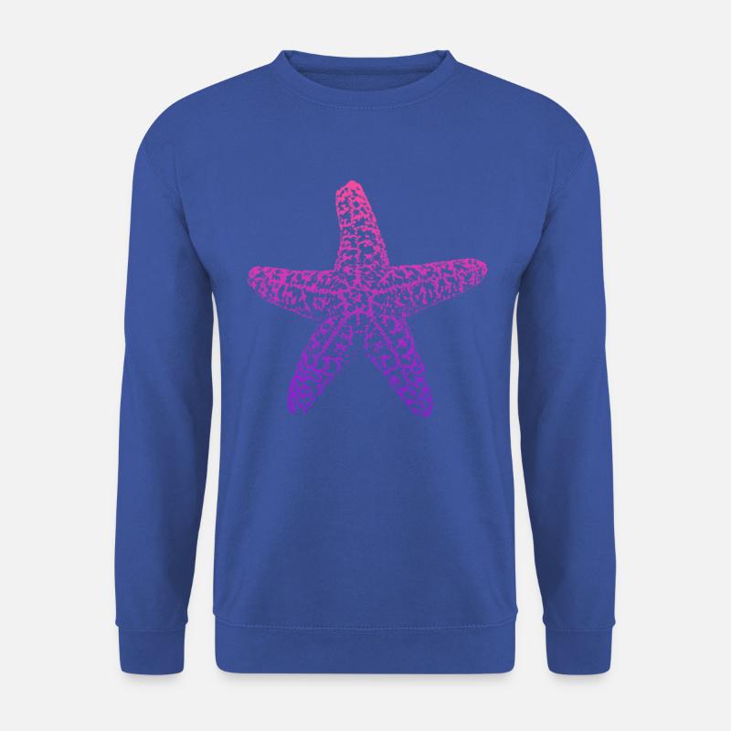 Seestern - Unisex Pullover - Royalblau