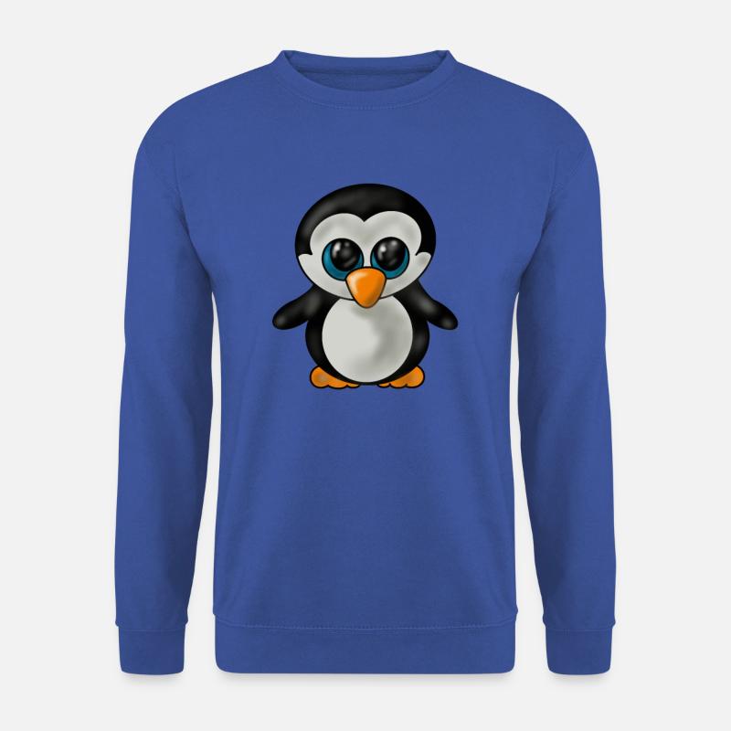 Pinguin baby - Unisex Pullover - Royalblau