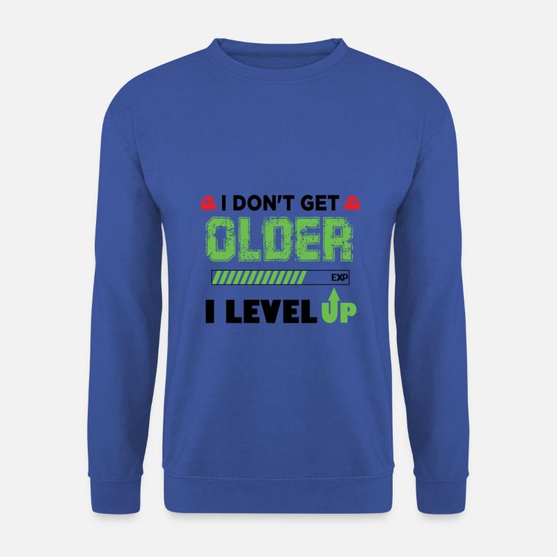 I level up - Unisex Pullover - Royalblau