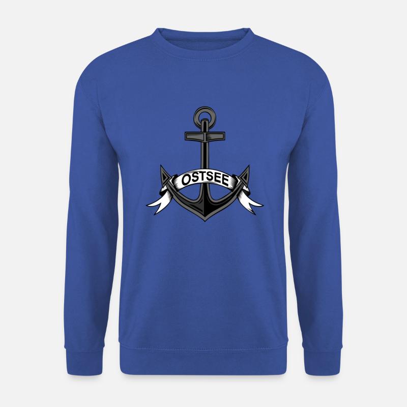 Ostsee Anker - Unisex Pullover - Royalblau
