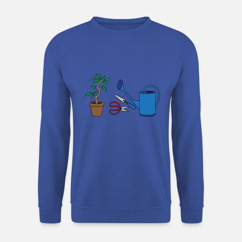 Garten Gärtner Gartenarbeit Pflanzen Blumen Acker - Unisex Pullover - Royalblau