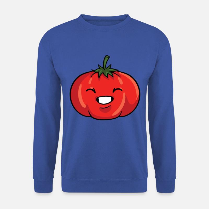 Tomate Ketchup Paradeiser Gemüse Lustige - Unisex Pullover - Royalblau