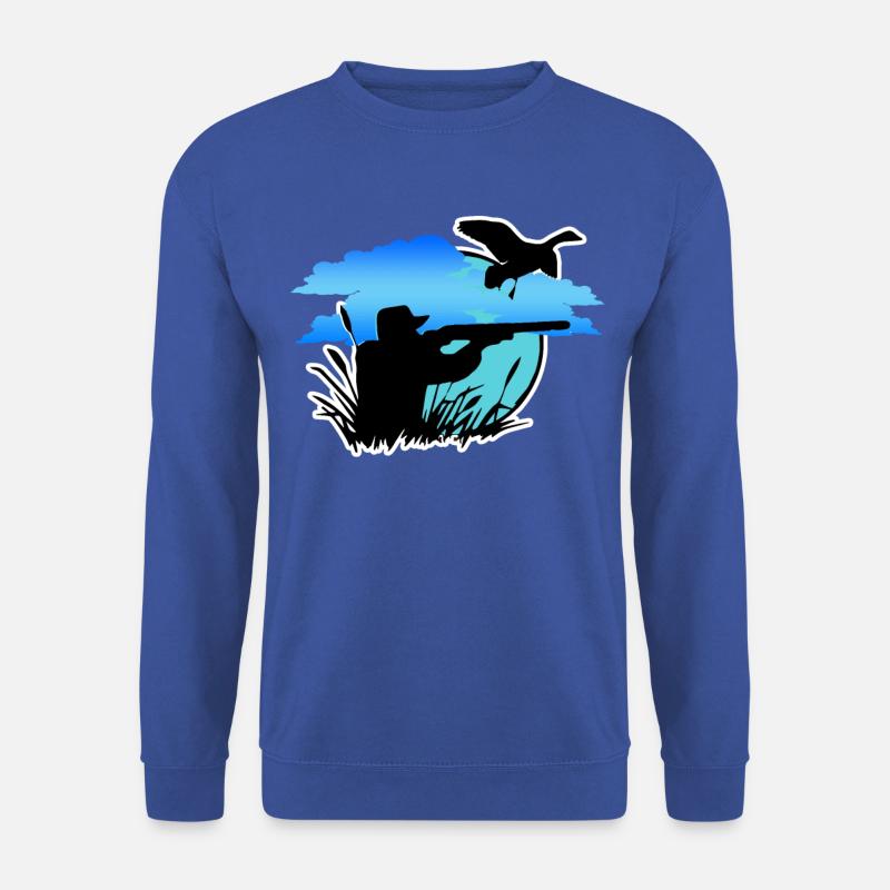 to hunt night - Unisex Pullover - Royalblau
