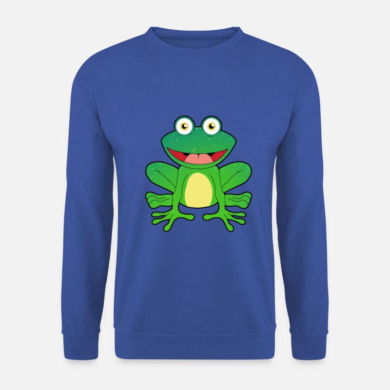 Frosch Frösche Amphibie König Traummann Kinder - Unisex Pullover - Royalblau
