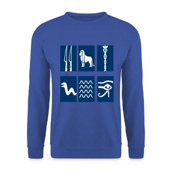 Only Connect, bbc bbc2 bbc4 british tv em forster - Unisex Sweatshirt - royal blue - Front - Alina (178cm) & Michal (187cm)