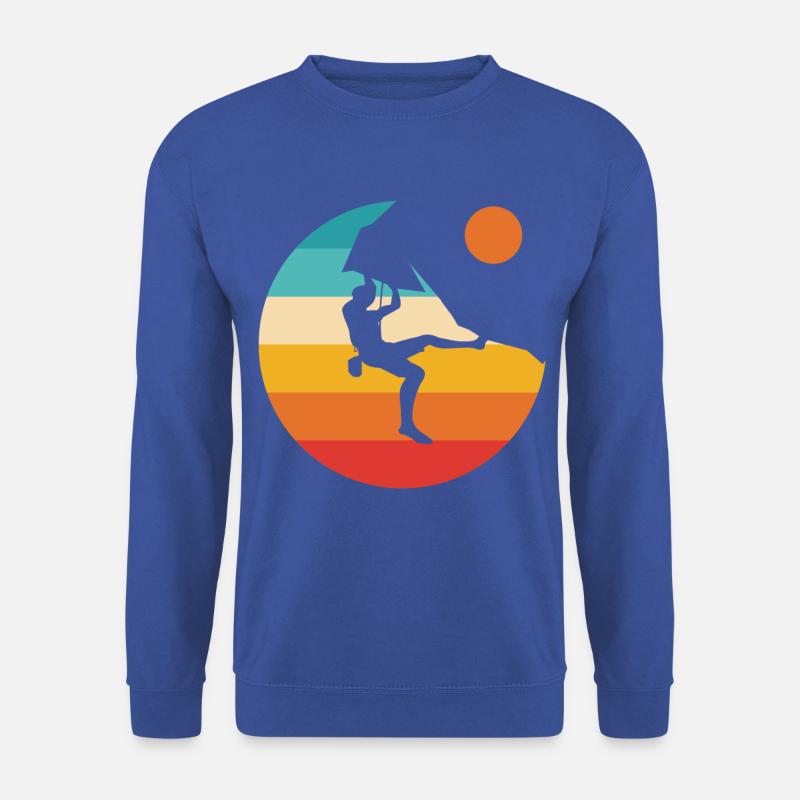 Klettern Klettern Bergsteiger Berg boulder - Unisex Pullover - Royalblau