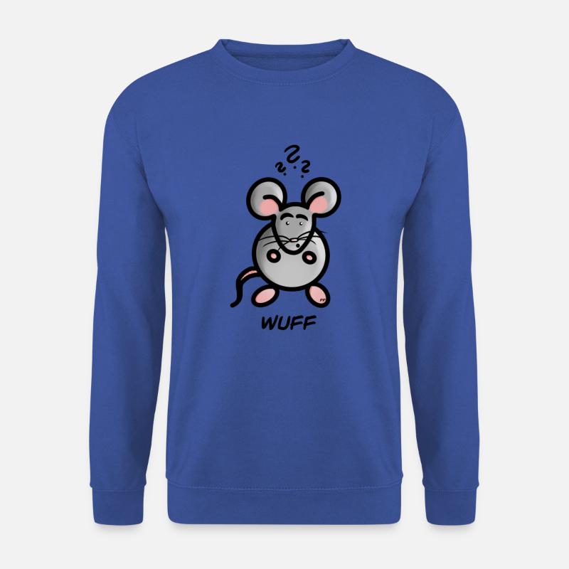 Maus Wuff - Unisex Pullover - Royalblau