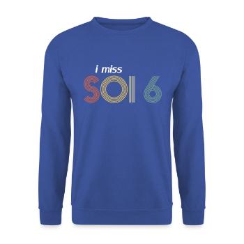 i miss Walking Street Soi 6 LK Metro Thailand - Unisex Pullover - Royalblau - Vorne - Alina (178cm) & Michal (187cm)