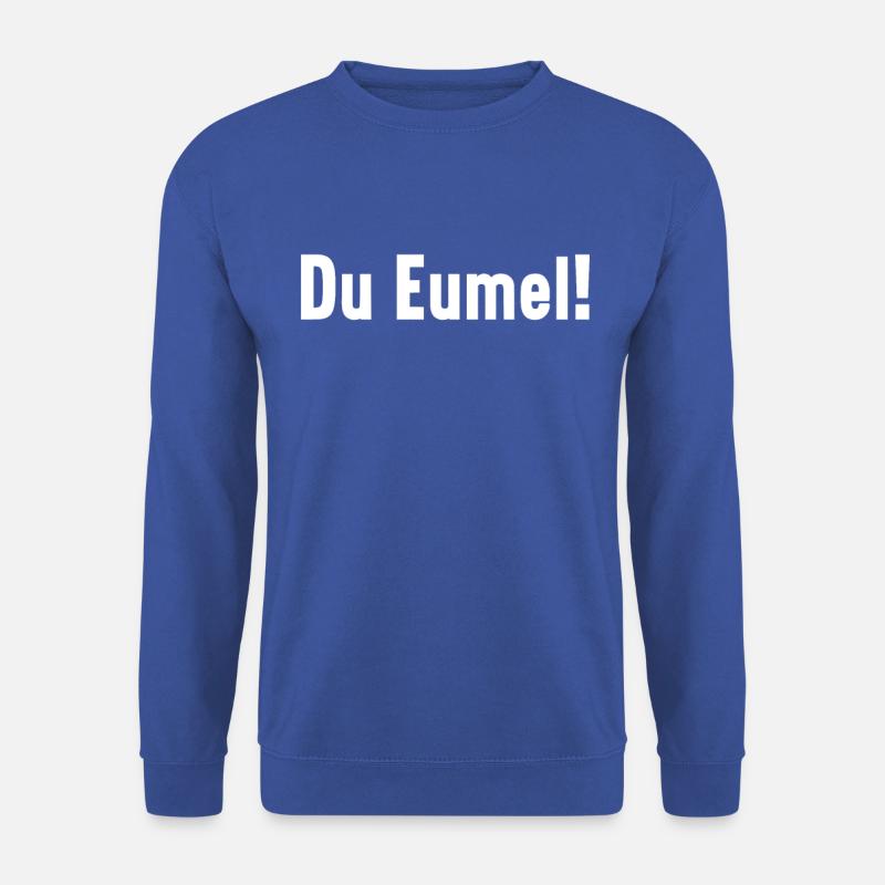 Sächsischer Dialekt Sachsen Sächsische Sprüche - Unisex Pullover - Royalblau