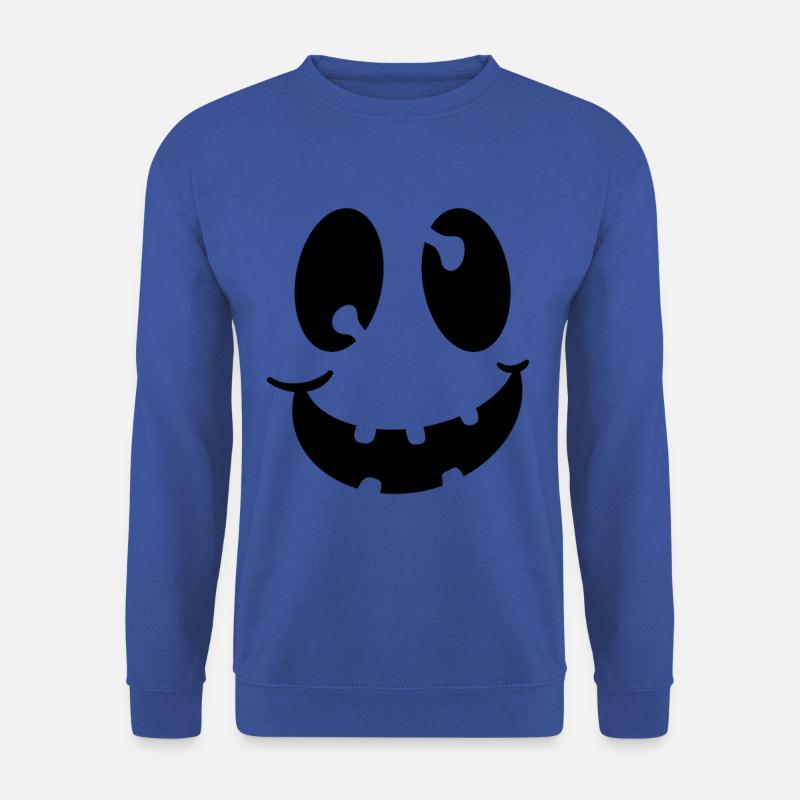 Conception de citrouille pour Halloween - Sweat-shirt Unisexe - bleu royal