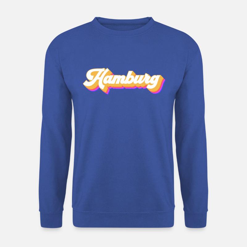Hamburgerin Hamburger Hamburg - Unisex Pullover - Royalblau