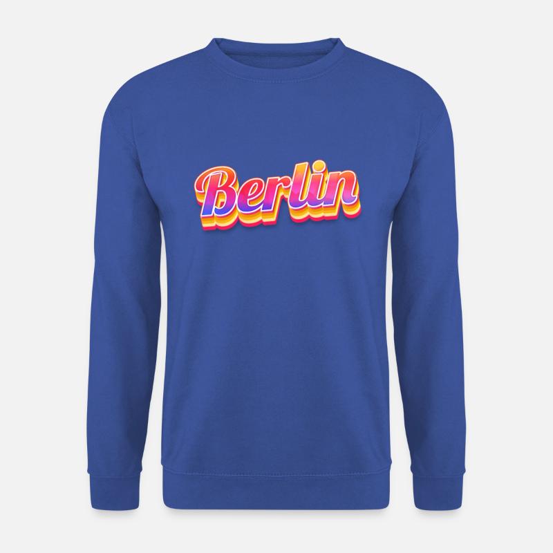 Berlin Berlinerin Berliner Stadt Berlin - Unisex Pullover - Royalblau