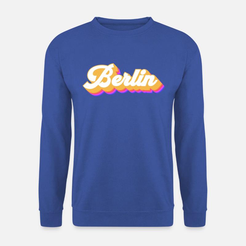 Berlin Berlinerin Berliner Stadt Berlin - Unisex Pullover - Royalblau