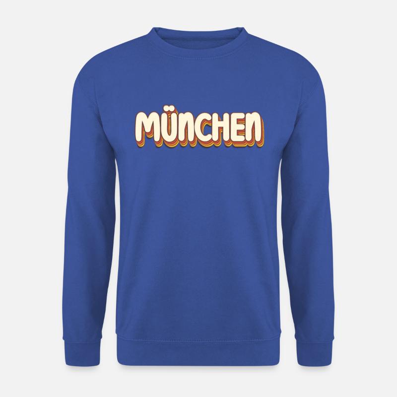 Münchnerin Münchner München - Unisex Pullover - Royalblau
