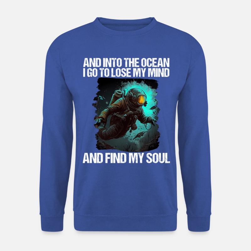 Plongeur plongeur plongeur - Sweat-shirt Unisexe - bleu royal