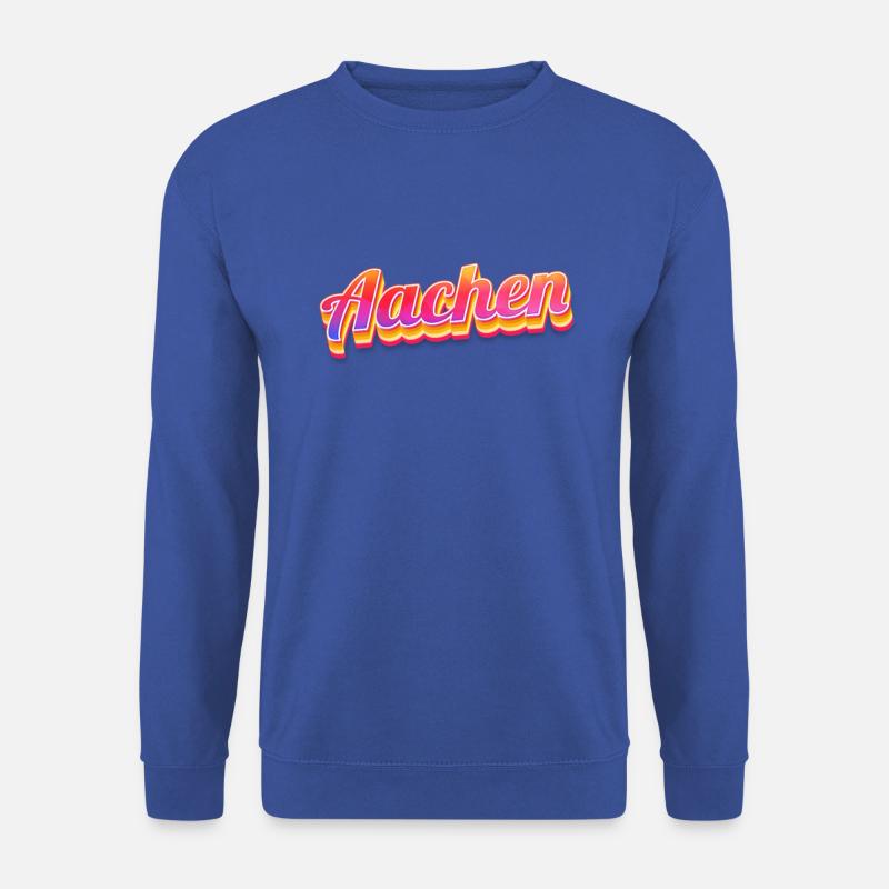 Aachenerin Aachener Aachen - Unisex Pullover - Royalblau