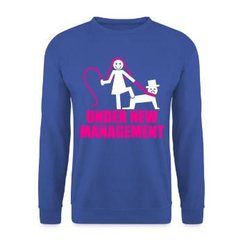 Bachelor party rumbling bachelor party - Unisex Sweatshirt - royal blue - Front - Alina (178cm) & Michal (187cm)