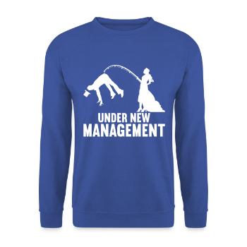 Bachelor party rumbling bachelor party - Unisex Sweatshirt - royal blue - Front - Alina (178cm) & Michal (187cm)