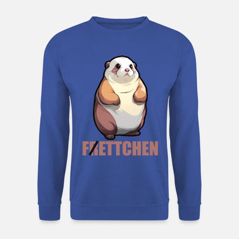 Fettchen Frettchen - Unisex Pullover - Royalblau