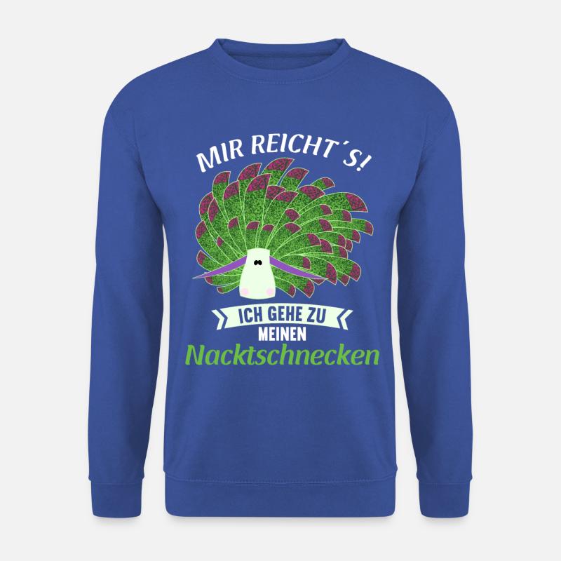 Nudibranch Nacktkiemer Nacktschnecken - Unisex Pullover - Royalblau
