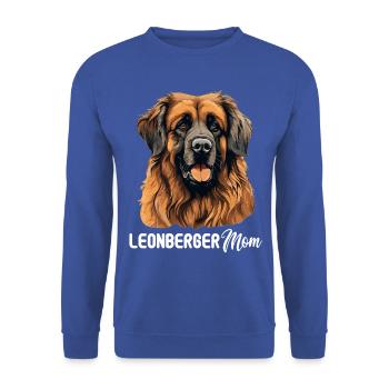 Leonberger - Unisex Pullover - Royalblau - Vorne - Alina (178cm) & Michal (187cm)
