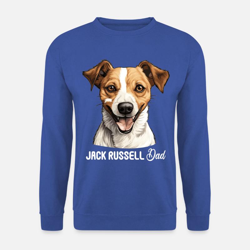 Hund Jack Russell - Unisex Pullover - Royalblau