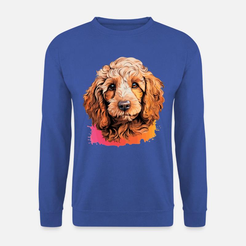 Pudel - Unisex Pullover - Royalblau