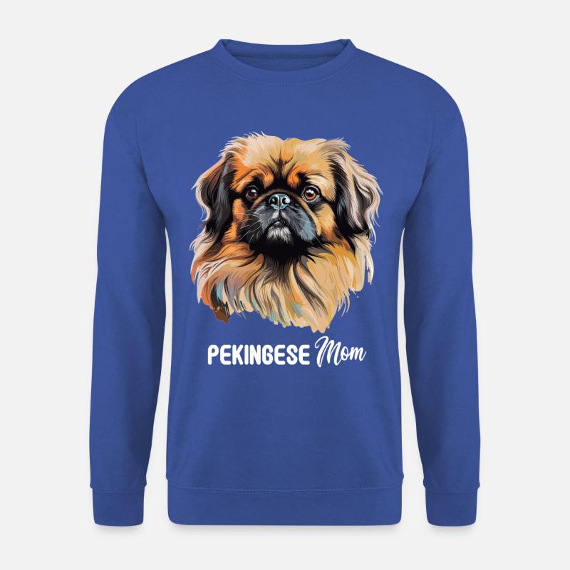 Pekingese - Unisex Pullover - Royalblau