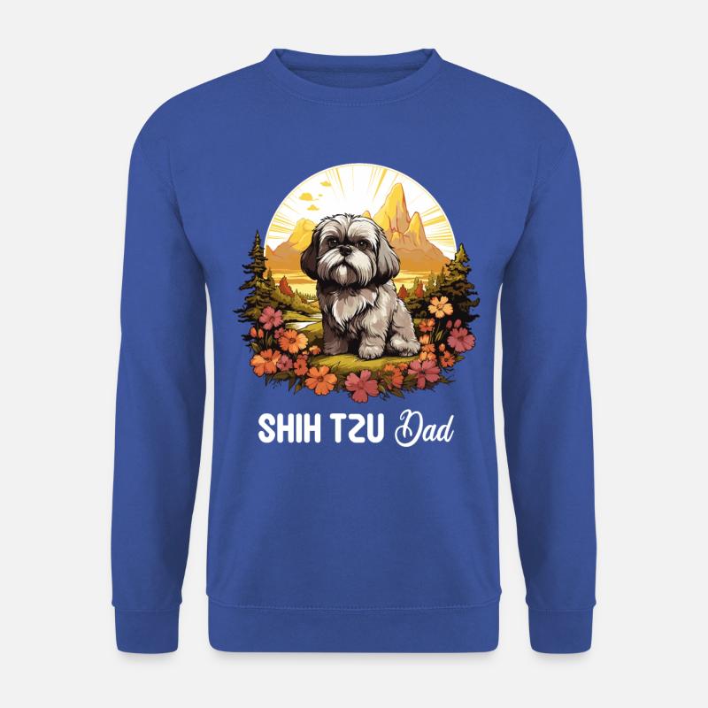 Shih Tzu - Unisex Pullover - Royalblau