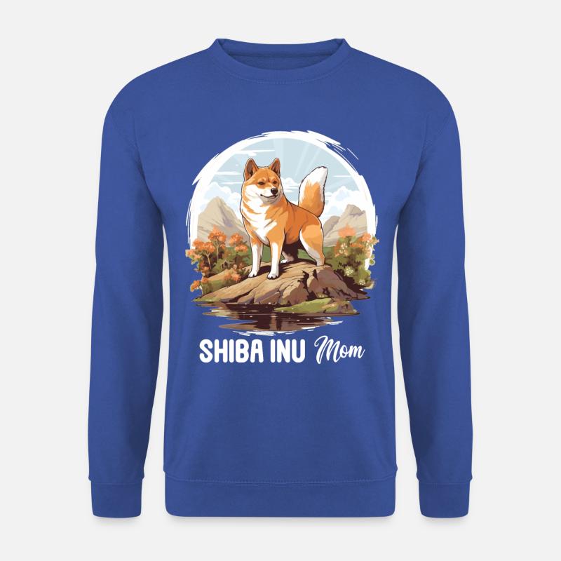 Shiba Inu - Unisex Pullover - Royalblau